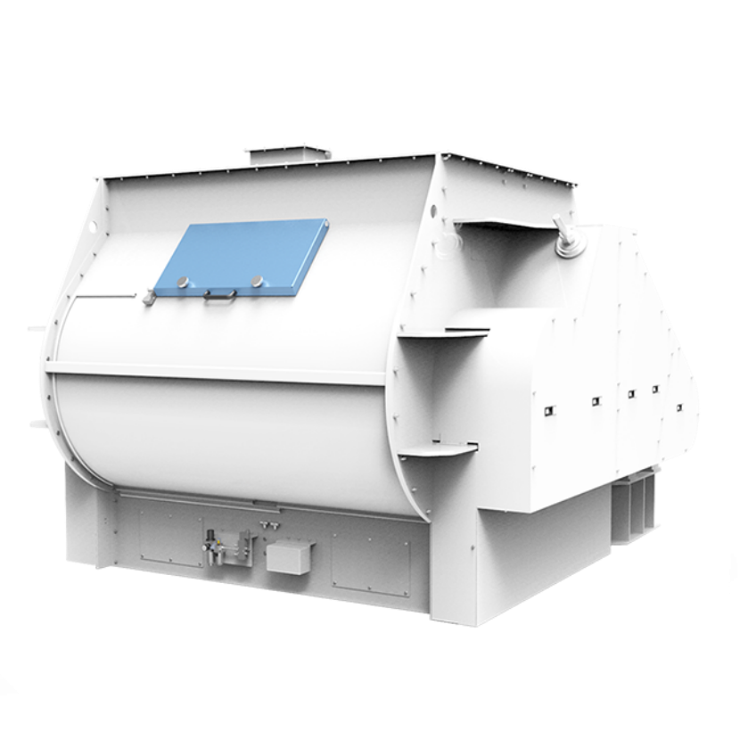 Elevating Feed Machinery Standards with FAMSUN's SLHS Series Twin-Shaft Paddle Mixers