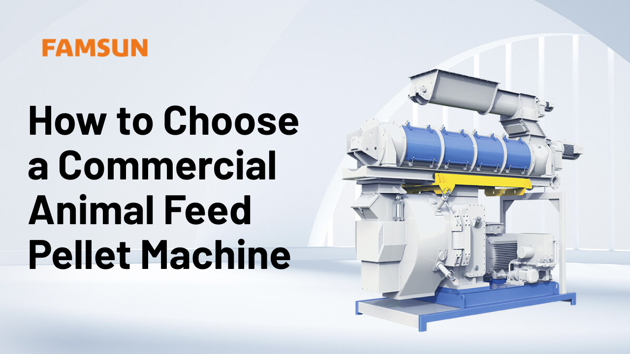 How to Choose a Commercial Animal Feed Pellet Machine